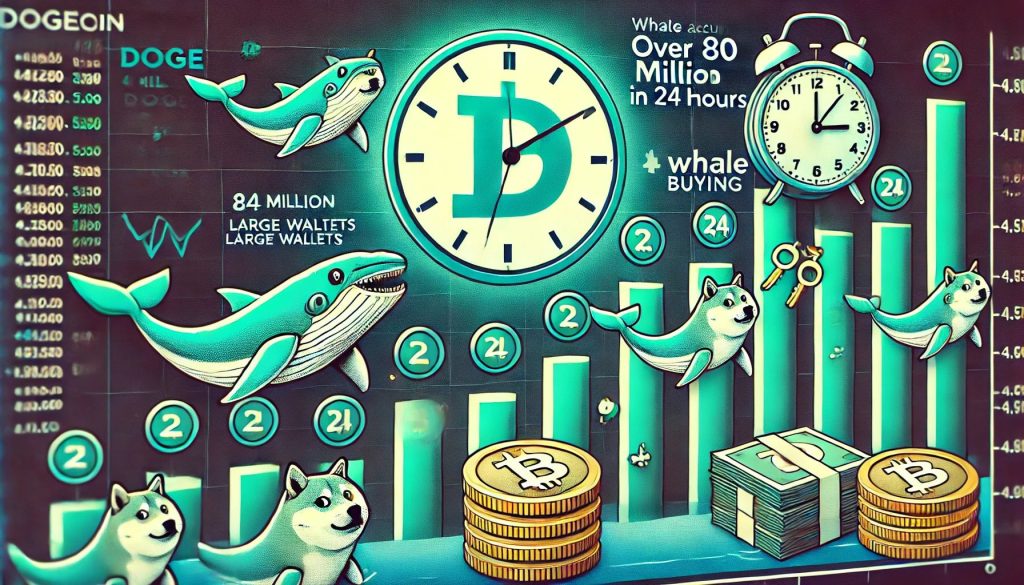 Dogecoin Whales Buy Over 80 Million DOGE In 24 Hours – Sign Of Recovery?